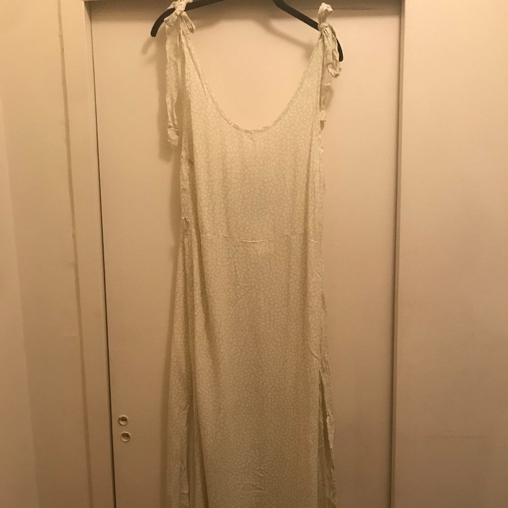 NWT Faithfull the Brand Leopard Print Tie Dress